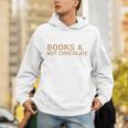 Jolabokaflod Because Books And Hot Chocolate T-Shirt Unisex Hoodie Jolabokaflod Because Books And Hot Chocolate T-Shirt Unisex Hoodie