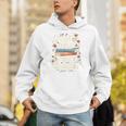 Just One More Chapter Book Reading Floral Teacher Book Lover Unisex Hoodie