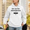 Let Us Be Menaces Dragon Book Lover Unisex Hoodie