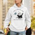 Life Is Better With Yarn Cats And Books Unisex Hoodie Life Is Better With Yarn Cats And Books Unisex Hoodie