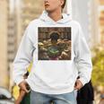 Melanin Afro Women Educated Reading Book History Girls Unisex Hoodie
