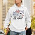 Nothing Beats Reading Rock Paper Scissors Book Lover Teacher Unisex Hoodie