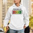 Powered By Books Bookworm Librarian Reading Unisex Hoodie