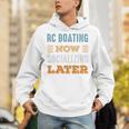 RC Boating Now Minimal Socializing Introvert Vintage Unisex Hoodie