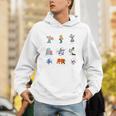 Read Book Characters I Can Do Hard Things Back To School Unisex Hoodie