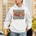 Reading Bookmarks Are For Quitters Reader Book Lovers Unisex Hoodie