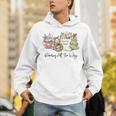 Reading All The Way Christmas Book Lover For Women And Teens Unisex Hoodie Reading All The Way Christmas Book Lover For Women And Teens Unisex Hoodie
