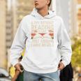 Retro A Day Without Reading Is Like Just Kidding Book Lover Unisex Hoodie