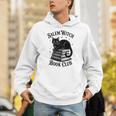 Salem Witch Book Club Bookish Halloween Cat Women Unisex Hoodie