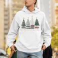 Seasons Readings Christmas Tree Book Lover Unisex Hoodie