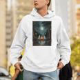 Vintage Ghost Book Reading Camping Gothic Halloween Teachers Unisex Hoodie Vintage Ghost Book Reading Camping Gothic Halloween Teachers Unisex Hoodie