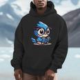 Adorable Book Lover Blue Jay With Reading Glasses Cute Unisex Hoodie Adorable Book Lover Blue Jay With Reading Glasses Cute Unisex Hoodie