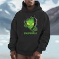 Alien Face Ew People UFO Introvert Meme Men Women Kids Unisex Hoodie