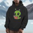 Alien Reading Book Believe In Yourself Kids Women Men Unisex Hoodie Alien Reading Book Believe In Yourself Kids Women Men Unisex Hoodie