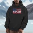 America US Flag Books Library Reading For Book Lover Reader Unisex Hoodie