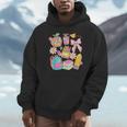 Apple Disco Pencil Books Bow Teacher Student Back To School Unisex Hoodie Apple Disco Pencil Books Bow Teacher Student Back To School Unisex Hoodie