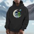 Astronaut Reading Book To Alien Shirt Moon Space Lover Kids Unisex Hoodie Astronaut Reading Book To Alien Shirt Moon Space Lover Kids Unisex Hoodie