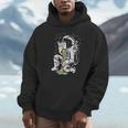 Astronaut Reading Book Space Galaxy Bookworm Men Women Kids Unisex Hoodie