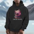Axolotl Book Lover Librarian Reading Library Readers Unisex Hoodie