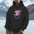Axolotl Bookworm Reading Book Kawaii Graphic Unisex Hoodie Axolotl Bookworm Reading Book Kawaii Graphic Unisex Hoodie