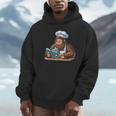 Bigfoot Reading a Cookbook Unisex Hoodie