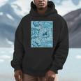 Blue Comic Book Blue Graphic Unisex Hoodie