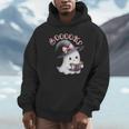 Boo Ghost Books Coquette Bow Halloween Women School Teacher Unisex Hoodie Boo Ghost Books Coquette Bow Halloween Women School Teacher Unisex Hoodie