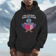 This Is My Book Character Costume Cute Pigeon Kids Reading Unisex Hoodie