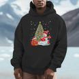 Book Christmas Tree Bookworm Gingerbread Man Snowman Reading Unisex Hoodie Book Christmas Tree Bookworm Gingerbread Man Snowman Reading Unisex Hoodie
