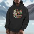 Book Tree All Is Calm Said No Teacher Ever Christmas Unisex Hoodie