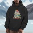 All Booked For Christmas Book Lovers Xmas Tree Lights Unisex Hoodie All Booked For Christmas Book Lovers Xmas Tree Lights Unisex Hoodie