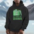 All Booked For St Patrick's Day Book Lover Lucky Shamrock Unisex Hoodie