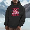 All Booked For Valentines Coquette Bow Book Valentine Day Unisex Hoodie