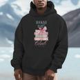 Bookish Babes Club Cute Pink Book Stack With Bow Unisex Hoodie