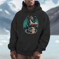 Books Dragon Reading Book Lover Unisex Hoodie