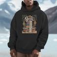Books Geek Sunflower Floral Cute Vintage Books Reader Lover Unisex Hoodie