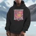I Like My Books Spicy And My Coffee Icy Librarian Unisex Hoodie I Like My Books Spicy And My Coffee Icy Librarian Unisex Hoodie