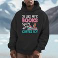 I Like My Books Spicy Coffee ICY Unisex Hoodie