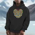Bookshelf Heart Unisex Hoodie