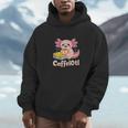 Caffelotl Cute Axolotl Pun Coffee Book Lover Kawaii Humor Unisex Hoodie Caffelotl Cute Axolotl Pun Coffee Book Lover Kawaii Humor Unisex Hoodie