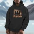 Cats Antique Books Academia Library Aesthetic Bookworm Unisex Hoodie