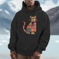 Cats Reading Books Librarian Library Readers Unisex Hoodie Cats Reading Books Librarian Library Readers Unisex Hoodie