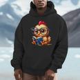 Chicken Reading a Book Farm Animal Chick Unisex Hoodie Chicken Reading a Book Farm Animal Chick Unisex Hoodie