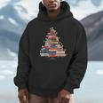 Christmas Tree Book Bookworm Unisex Hoodie Christmas Tree Book Bookworm Unisex Hoodie