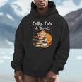 Coffee Cats & Books Lover For Women & Girls Coffee Unisex Hoodie Coffee Cats & Books Lover For Women & Girls Coffee Unisex Hoodie
