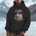 Coffee Cats And Books Cozy Calico Reader Love Cute Cat Unisex Hoodie Coffee Cats And Books Cozy Calico Reader Love Cute Cat Unisex Hoodie