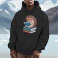 Cool Hedgehog Book Nerd Readers Unisex Hoodie Cool Hedgehog Book Nerd Readers Unisex Hoodie