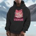Coquette Bow All Booked For Valentine Book Lover Bookish Unisex Hoodie