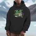 Coquette Bow Books St Patrick's Shamrock Bookworm Librarian Unisex Hoodie Coquette Bow Books St Patrick's Shamrock Bookworm Librarian Unisex Hoodie