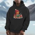 Cozy Gingerbread Christmas Reading Book Xmas Snowflakes Fall Unisex Hoodie Cozy Gingerbread Christmas Reading Book Xmas Snowflakes Fall Unisex Hoodie